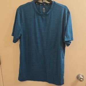 GAIAM Men's Teal Short Sleeve Tee